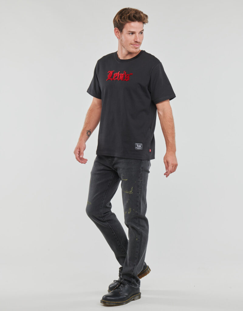 Jeans Tapered  Levis  502 TAPER  Nero -  Jeans Tapered Uomo - 3