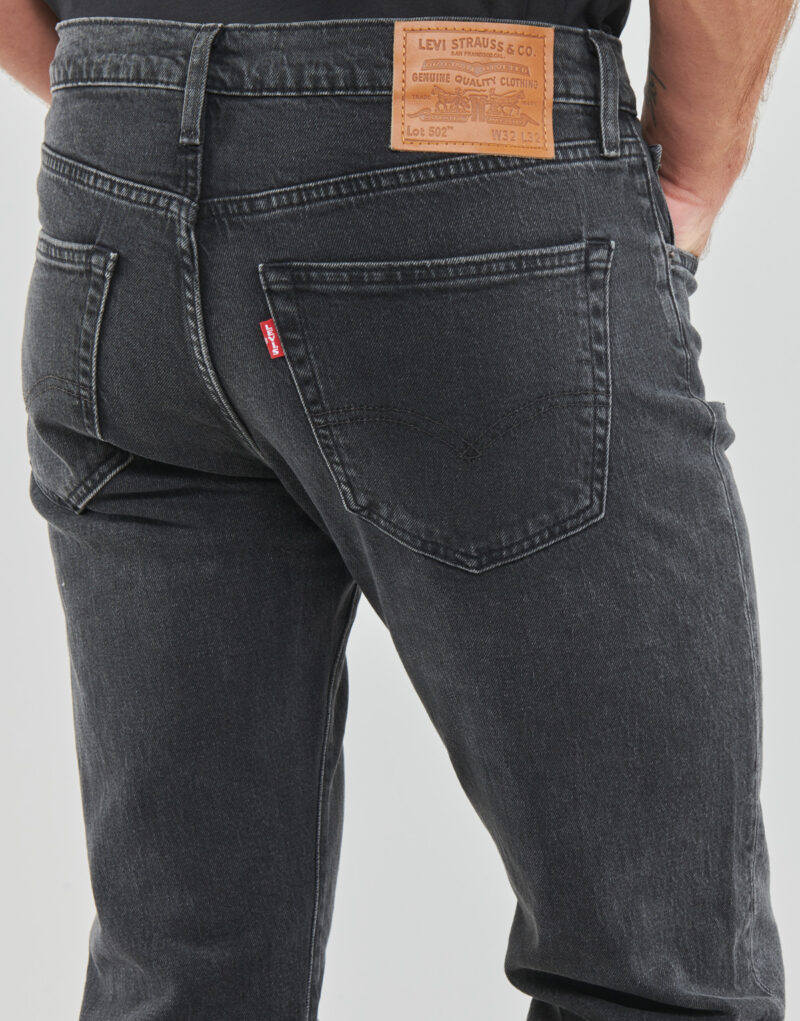 Jeans Tapered  Levis  502 TAPER  Nero -  Jeans Tapered Uomo - 5