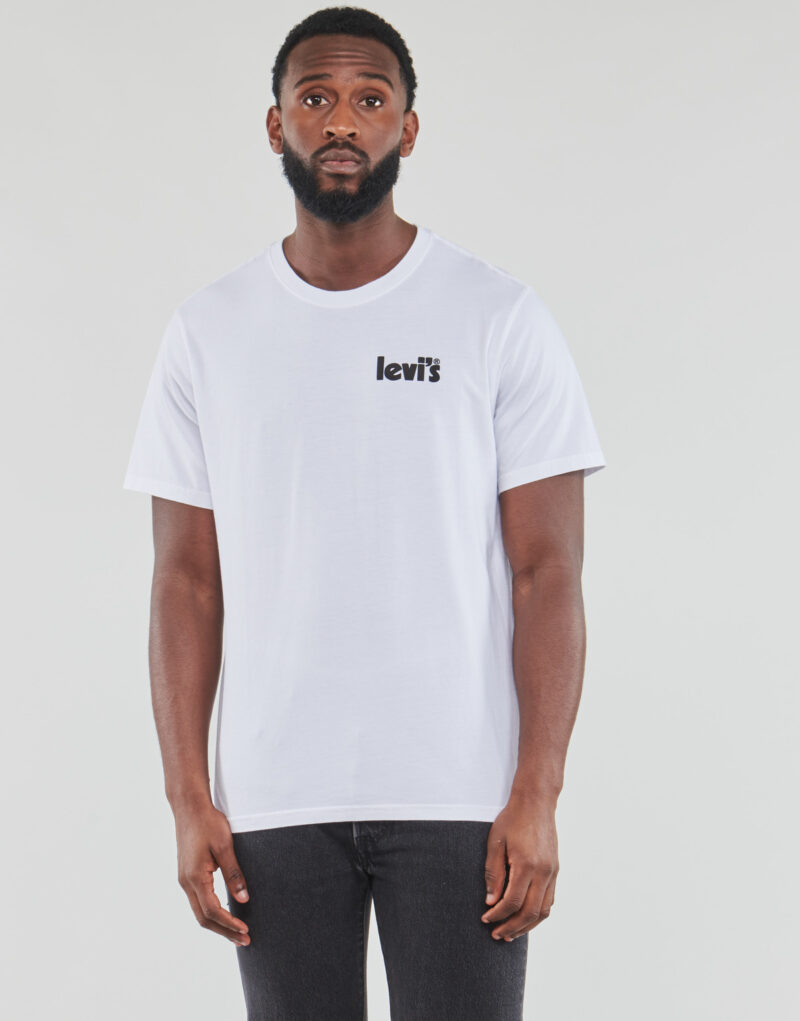 T-shirt Levis SS RELAXED FIT TEE Bianco T-shirt maniche corte Uomo - 2