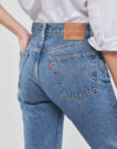 Boyfriend jeans Levis 501&reg; CROP Blu Jeans boyfriend Donna - 5