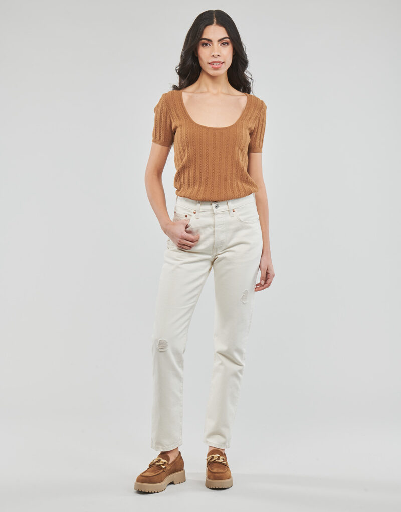 Jeans boyfriend Levis 501&reg; CROP Bianco Jeans boyfriend Donna - 2