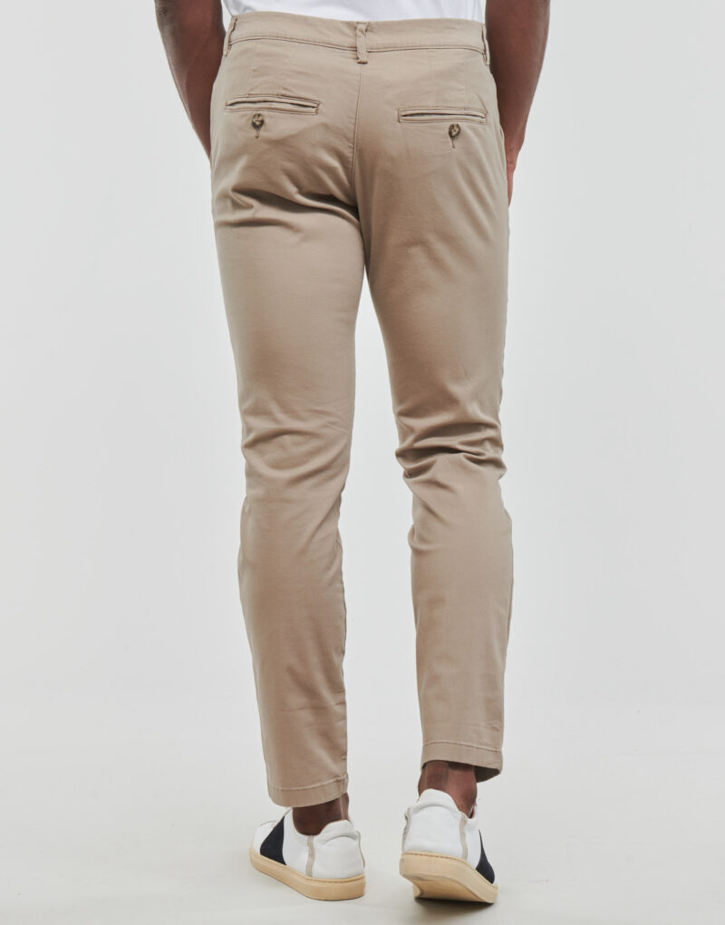 Pantalón Chino Selected SLHSLIM-NEW MILES 175 FLEX CHINO Beige Pantalones Chino Hombre - 4