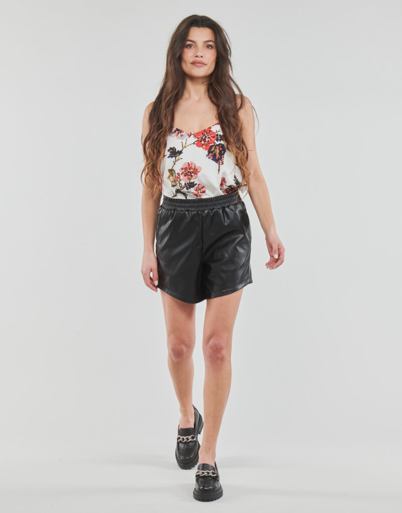 Shorts Noisy May NMPROOF HW PU SHORTS Nero Shorts Donna - 2