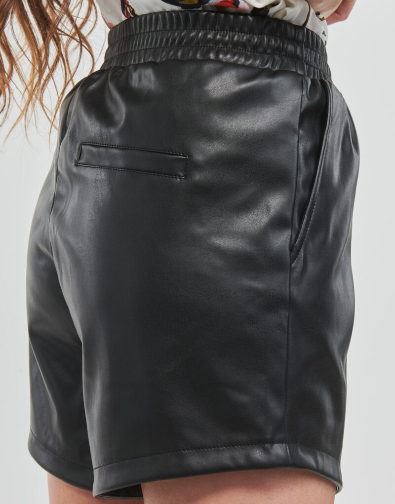 Shorts Noisy May NMPROOF HW PU SHORTS Nero Shorts Donna - 5