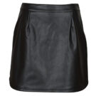 Gonne corte Noisy May NMPROOF HW PU SKIRT Nero Gonne corte Donna - 1