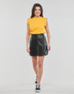 Gonne corte Noisy May NMPROOF HW PU SKIRT Nero Gonne corte Donna - 2