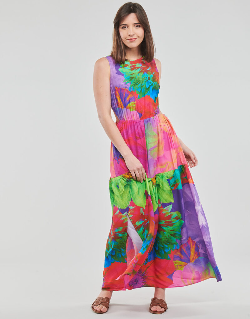 Habiller Desigual VEST_SANDALL Robes longues multicolores pour femmes - 2