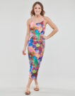 Habiller Desigual VEST_TULIPA Multicolore Abiti Lunghi Donna - 2