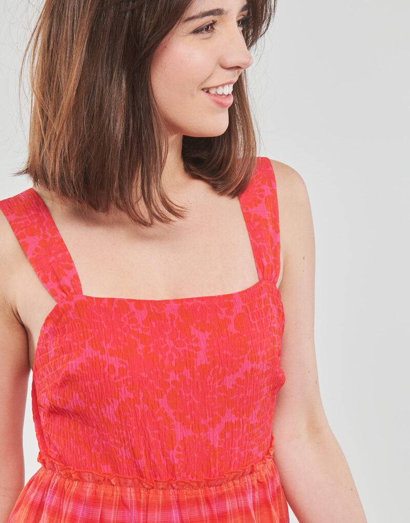 Habiller Desigual VEST_ELY Rosso Abiti Lunghi Donna - 5