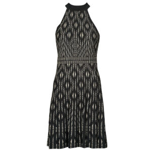 Abito corto  Desigual  VEST_EL HAVRE  Nero -  Abiti corti Donna