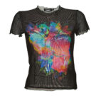 T-shirt Desigual TS_TULIP Nero T-shirt maniche corte Donna - 1