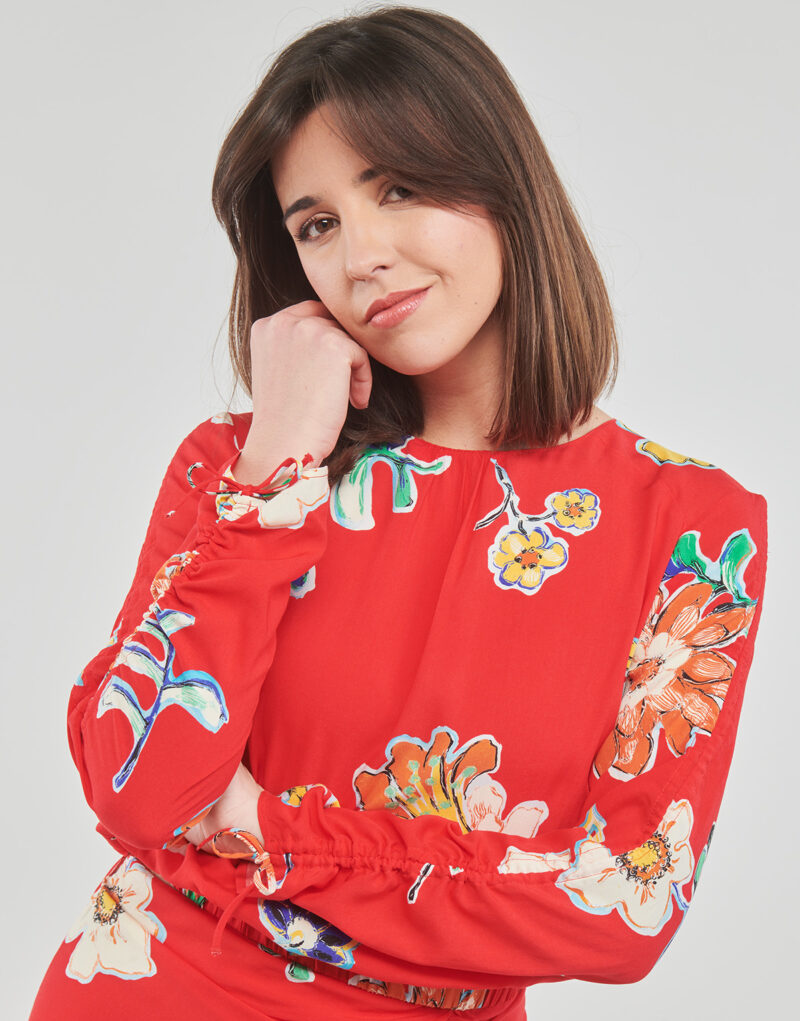 Camicetta Desigual BLUS_LANDI Rosso Camicette Donna - 5