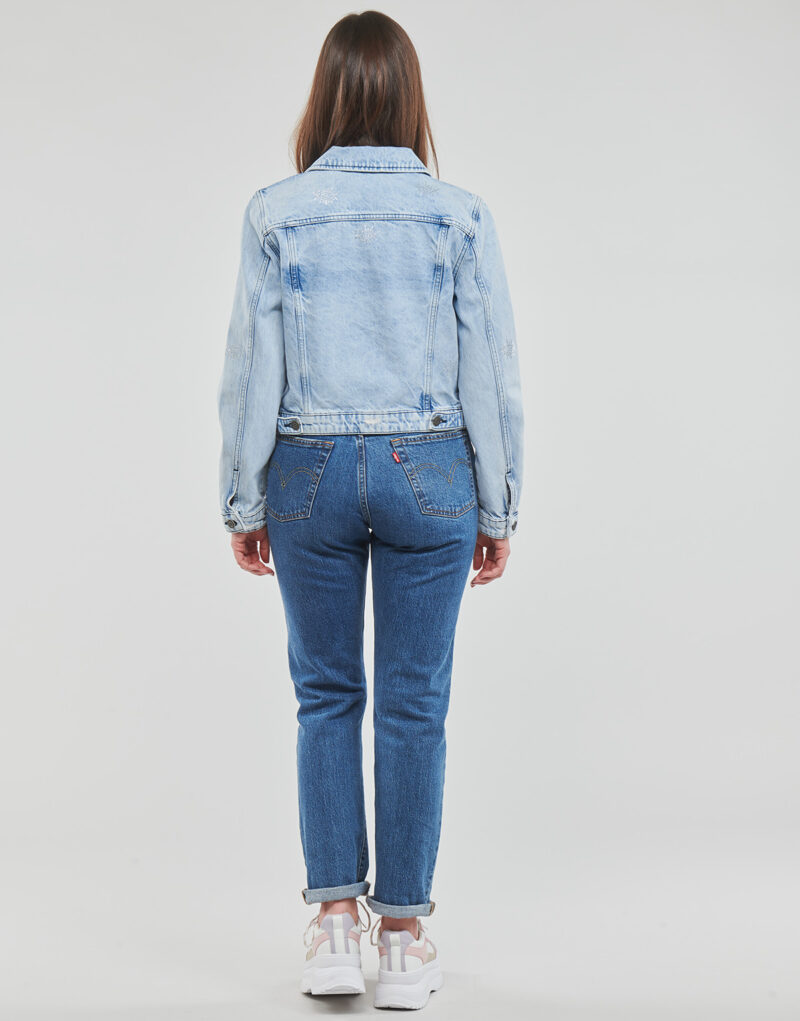 Giacca in jeans Desigual CHAQ_FERIHA Blu Giacche in jeans Donna - 4