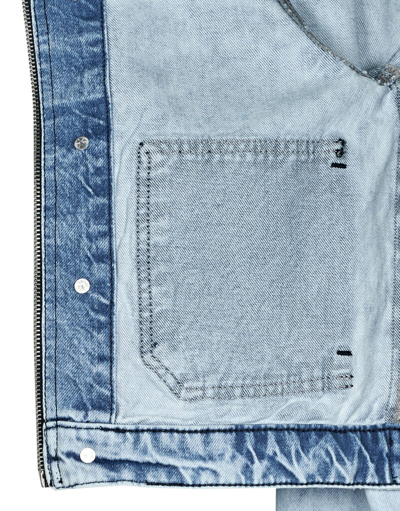 Giacca in jeans Desigual CHAQ_FERIHA Blu Giacche in jeans Donna - 6