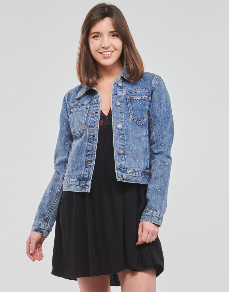 Giacca in jeans Desigual CHAQ_BENITA Blu Giacche in jeans Donna - 2