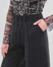 Pantaloni morbidi / Pantaloni alla zuava Desigual PANT_BAMBULA Nero Pantaloni morbidi / Pantaloni alla zuava Donna - 5
