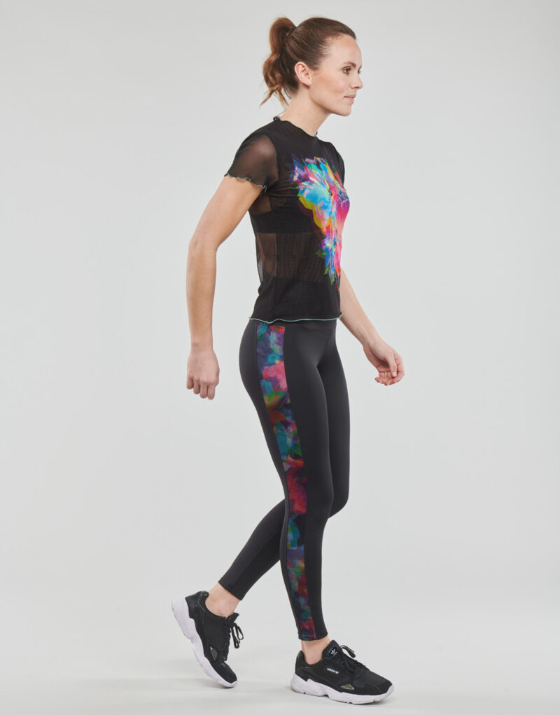 Collant Desigual LEGGING_TULIP Noir Collant Femme - 3