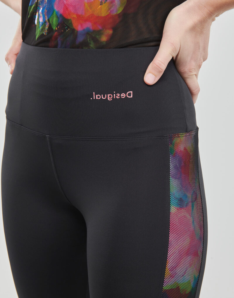Collant Desigual LEGGING_TULIP Noir Collant Femme - 5