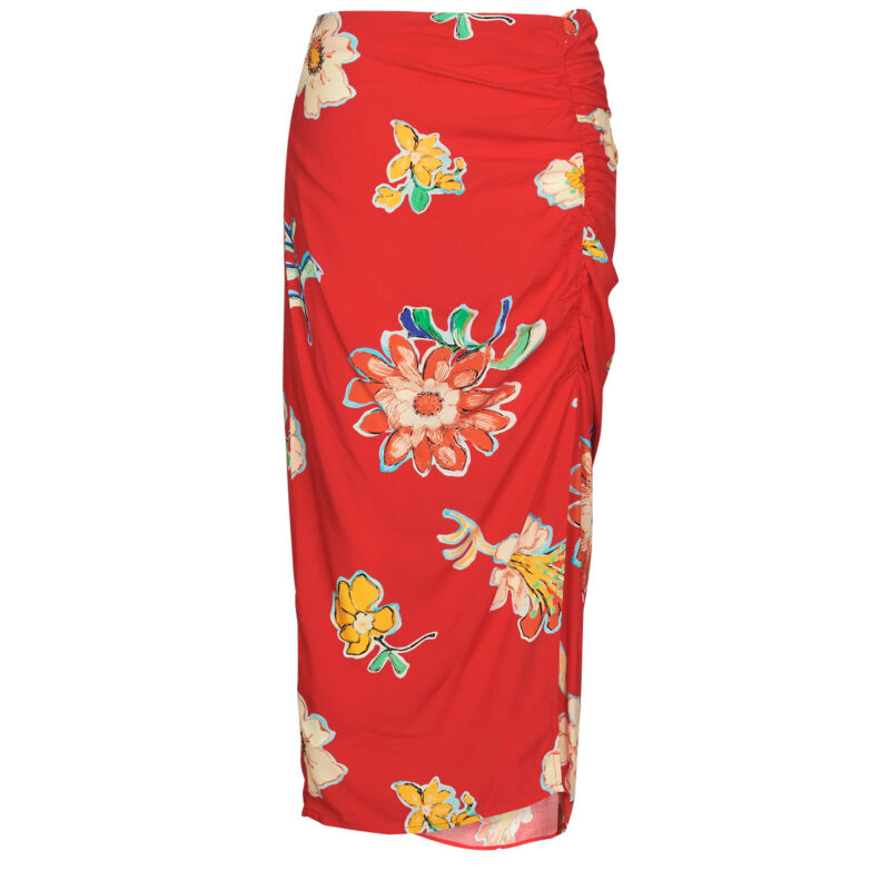 Gonne midi Desigual FAL_CRIMEA Rosso Gonne midi Donna - 1