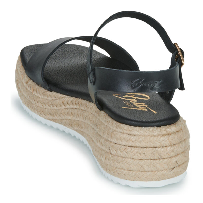 Betty London LUCIANA Nero Espadrillas Donna - 5