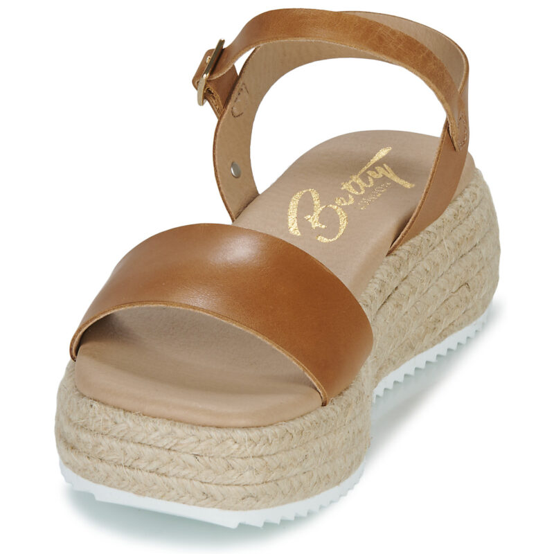 Betty London LUCIANA Marrone Espadrillas Donna - 3