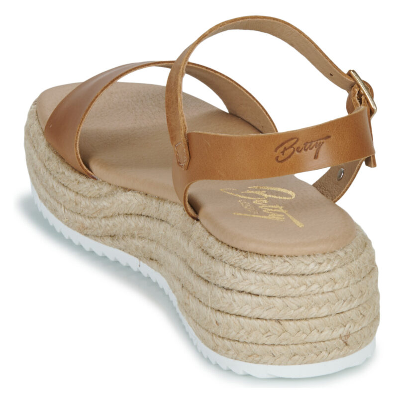 Betty London LUCIANA Marrone Espadrillas Donna - 5