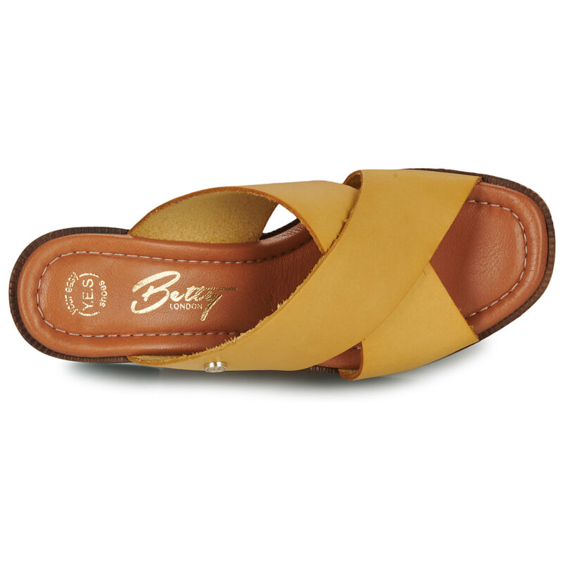 Betty London MARGOT Jaune Mules Femme - 6