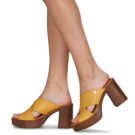 Betty London MARGOT Jaune Mules Femme - 8
