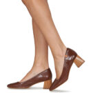 Betty London CLAUDIE Marrone Décolleté Donna - 8