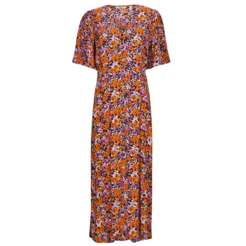 Abito   Esprit  dress midi aop  Multicolore -   Abiti Lunghi Donna - 1