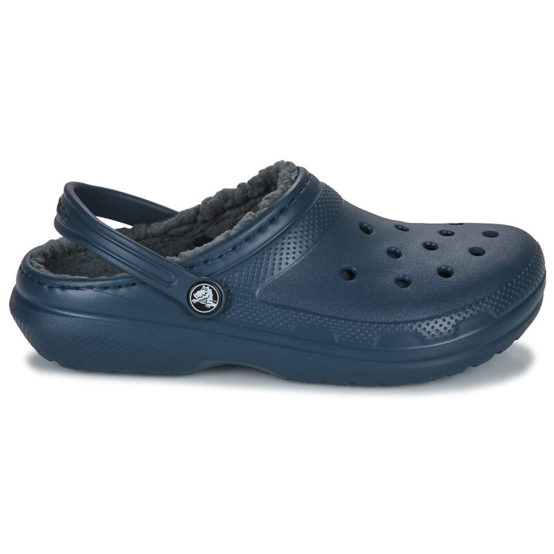 Crocs Classic Lined Clog K Marine - Zoccoli Bambino - 2