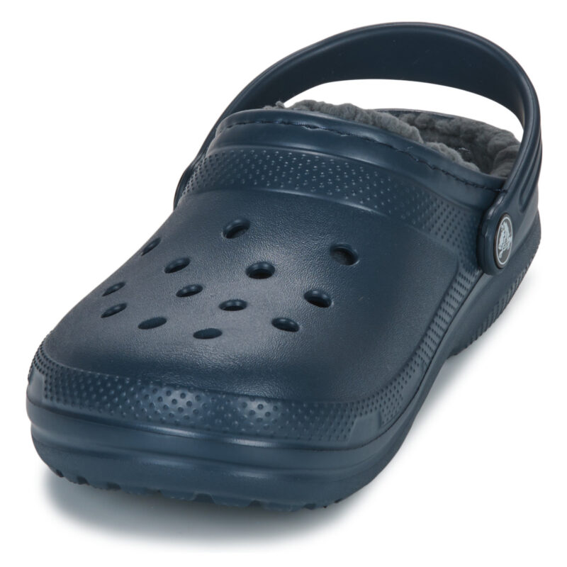 Crocs Classic Lined Clog K Marine - Zoccoli Bambino - 3