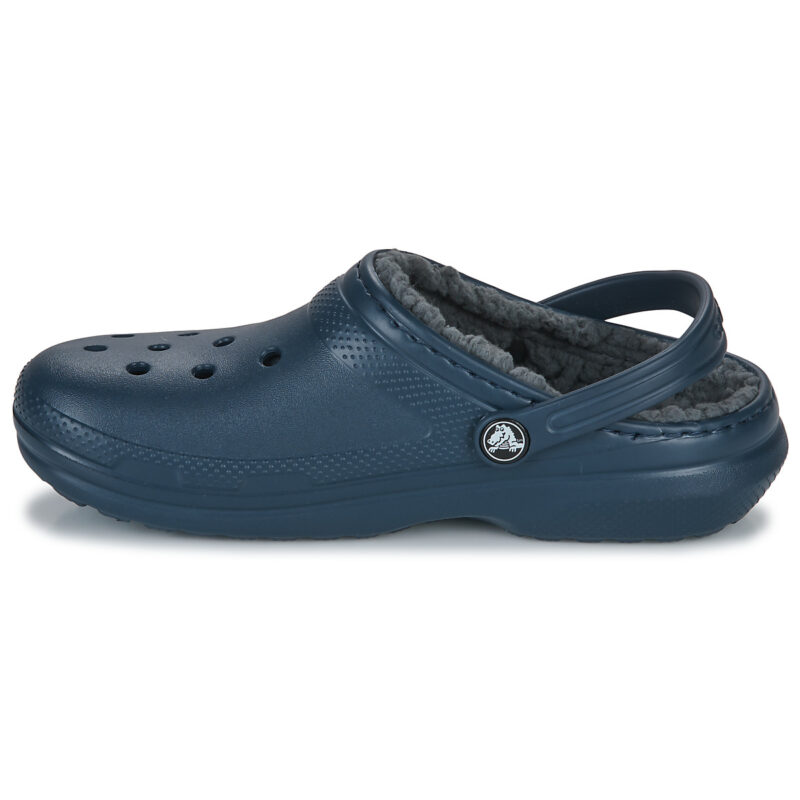 Crocs Classic Lined Clog K Marine - Zoccoli Bambino - 4