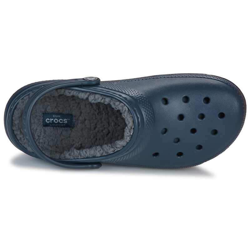 Crocs Classic Lined Clog K Marine - Zoccoli Bambino - 6
