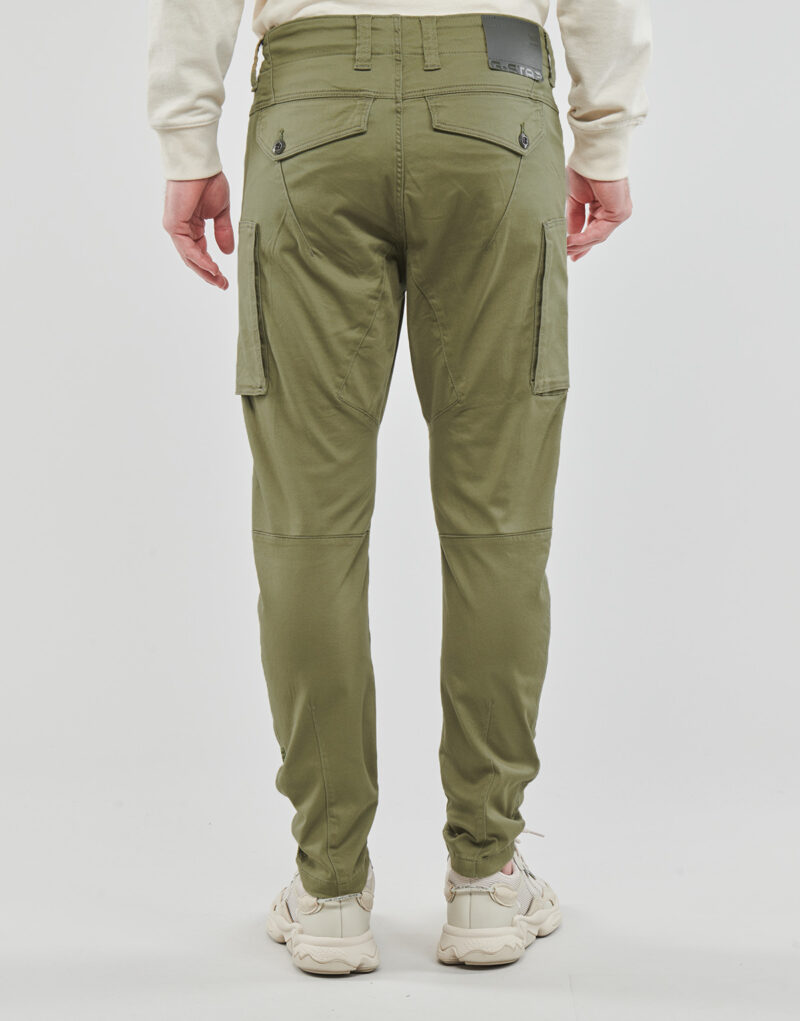 Pantalone Cargo G-Star Raw zip pkt 3d skinny cargo Kaki Pantalone Cargo Uomo - 4