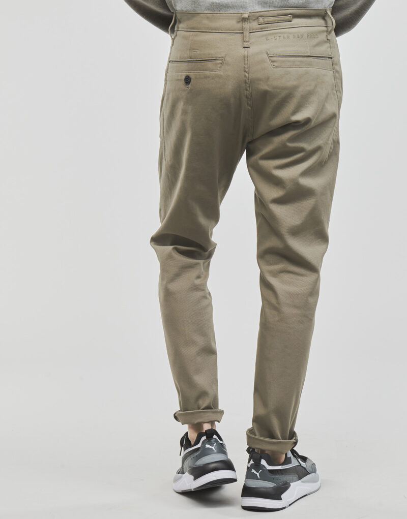 Pantalone Chino G-Star Raw BRONSON 2.0 SLIM CHINO Kaki Pantaloni Chino Uomo - 4