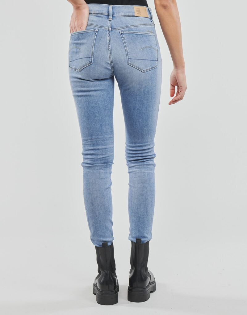 Jeans skynny G-Star Raw 3301 skinny Blu Jeans skynny Donna - 4