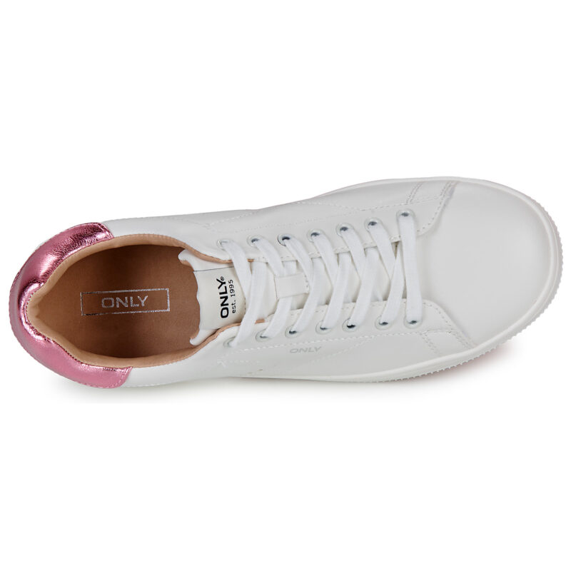 Only ONLSHILO-44 PU CLASSIC SNEAKER White Low top Sneakers Women - 6