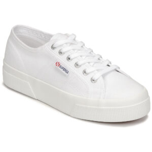 Superga  2740 COTON PLATFORM  Bianco -  Sneakers basse Donna