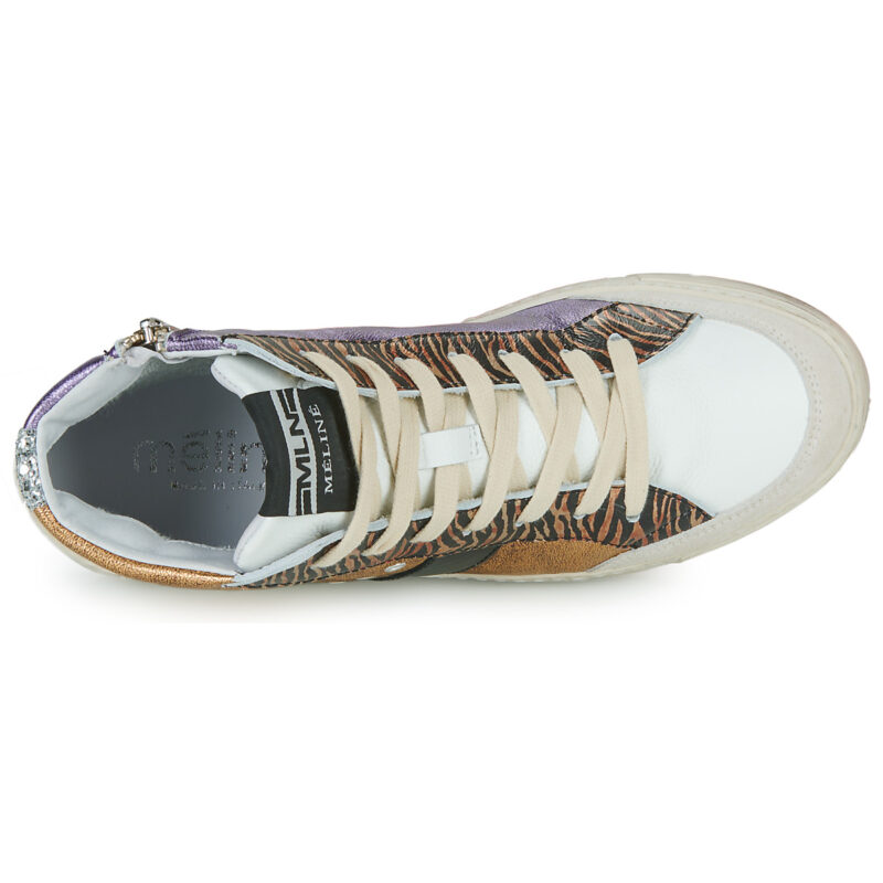 Meline NKC1151 Gold High Sneakers Damen - 6