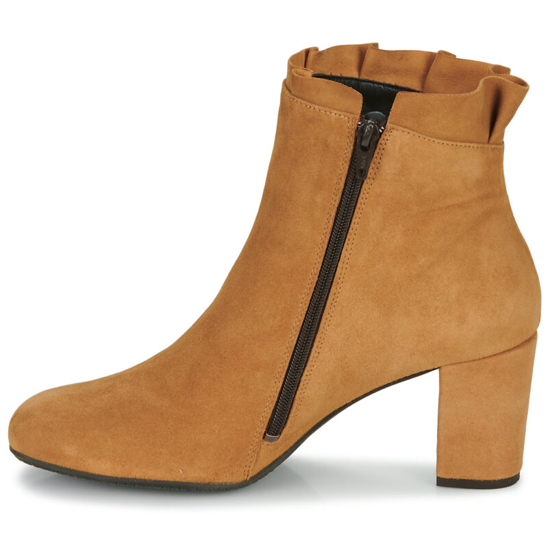 So Size GEMINA Braune Damen-Ankle-Boots - 4