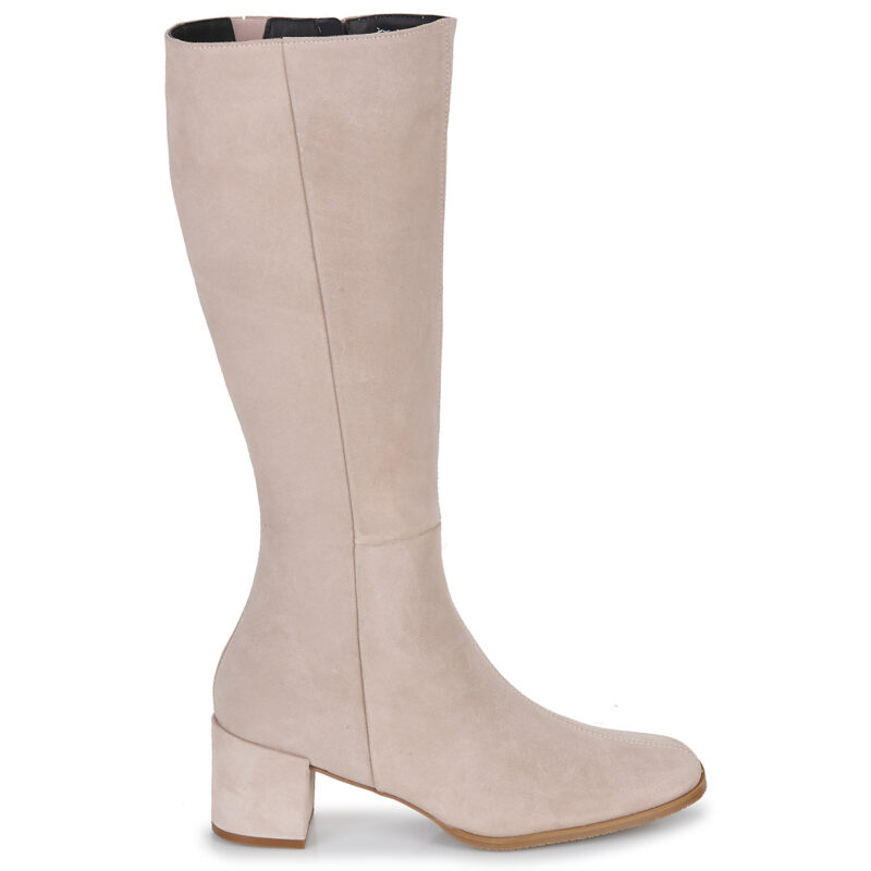 So Size MANALINE Beige Stiefeletten mit Absatz Damen - 2