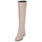 So Size MANALINE Beige Stiefeletten mit Absatz Damen - 3