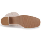 So Size MANALINE Beige Stiefeletten mit Absatz Damen - 7