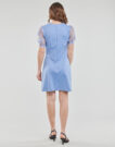 Naf Naf ECHELSEA R1 Blue Short Dress Women's Short Dresses - 3