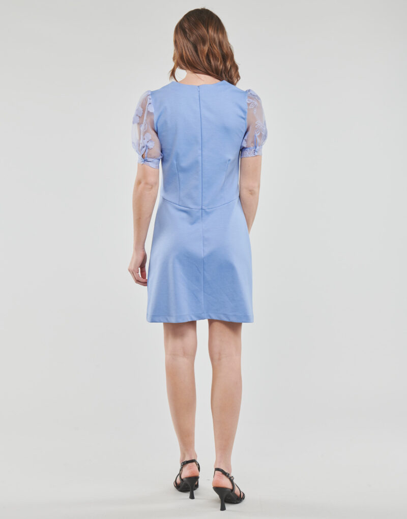 Naf Naf ECHELSEA R1 Blue Short Dress Women's Short Dresses - 3