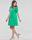 Naf Naf KALOU R1 Green Short Dress Women's Short Dresses - 3