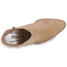 Myma 6600-MY-00 Beige Damen-Stiefeletten - 6