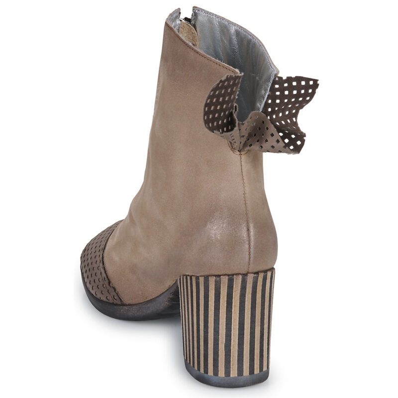 Papucei STU Beige Stivaletti Donna - 5