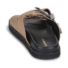 Schmoove LUCIA Damen-Hausschuh mit Schnalle, Gold - Gr&ouml;&szlig;e 5